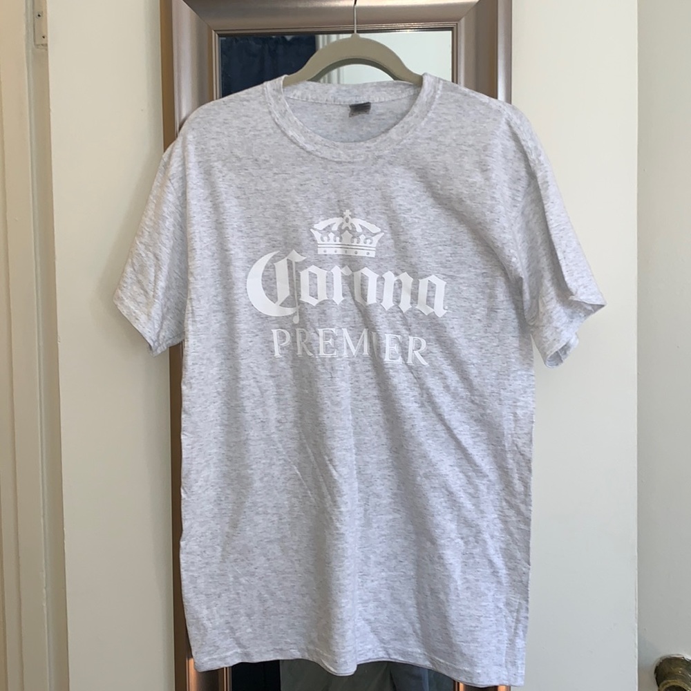 Corona Premium beer men’s medium grey tee shirt new without tags